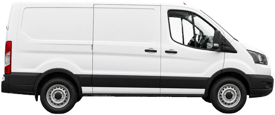 White Transit van